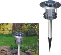 Solar Garden Light, LED Flashlight, Torch