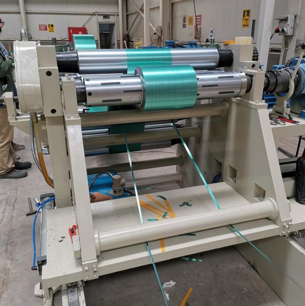 Copolymer Coated Steel Tape Slitting Machine