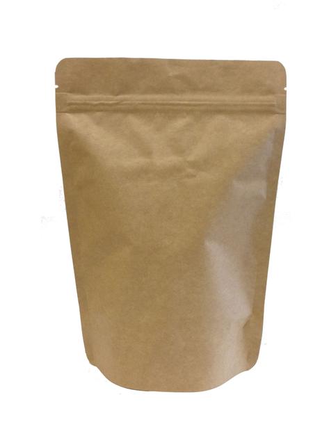 50g capacity Kraft paper standup bag no window