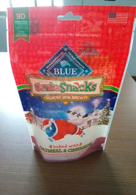 Confectionary bag with a zipper nad stanup plastic bag