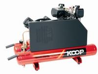 Diesel engine air compressor