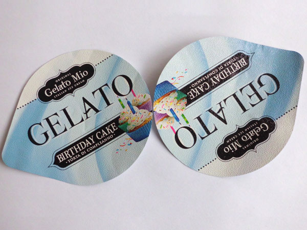 Milk tea PP plastic cup lidding films heat sealing rolls