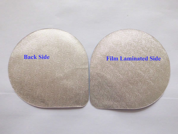  Aluminium foil lidding laminated roll film for plastic cups