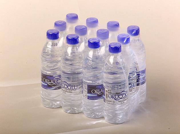 Center Folded Plastic PET Shrink Film for Pet Bottle Packing