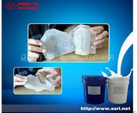 Platinum cured silicone rubber