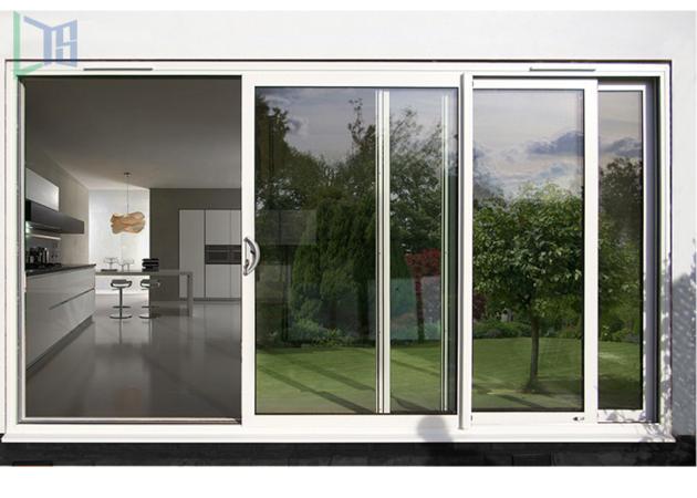 Automatic System Aluminium Sliding Doors Heat Insulation With Auto