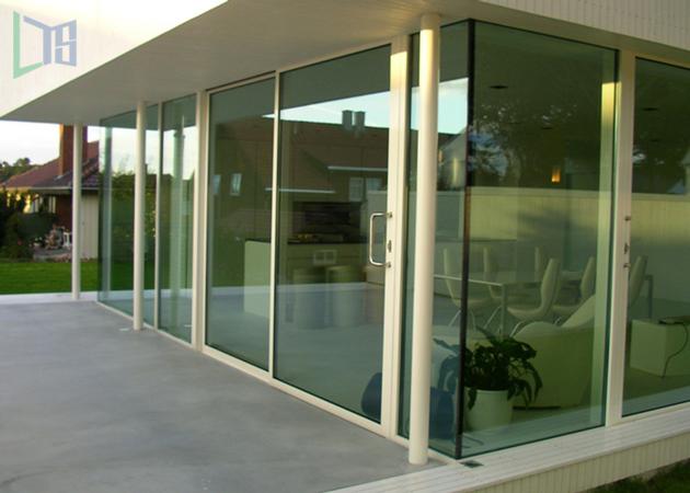 Automatic System Aluminium Sliding Doors Heat