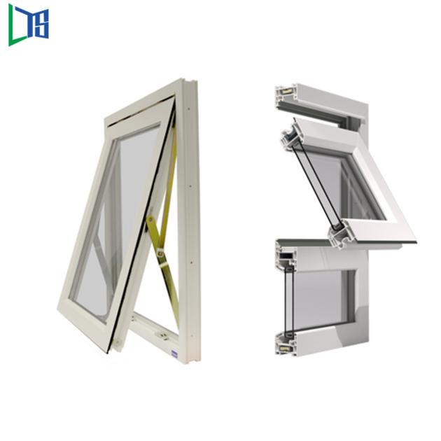 Vertical Opening Aluminum Glass Window Awning