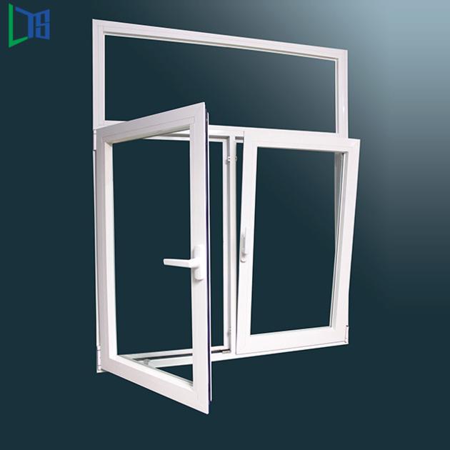 European Style Laminated Glass Aluminium Tilt And Turn Windows Powder Coated