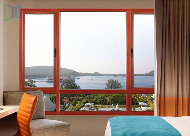 Powder Coating Aluminum Profile Glass Window