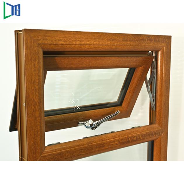 Vertical Opening Aluminum Glass Window Awning