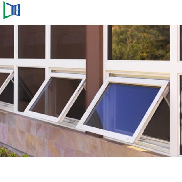 Vertical Opening Aluminum Glass Window Awning
