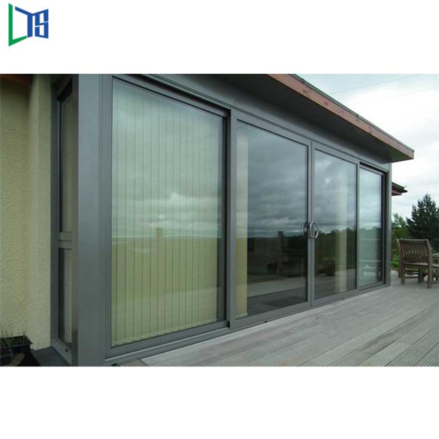 Balcony Kitchen Aluminium Sliding Doors Soundproof