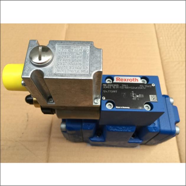 Rexroth solenoid valve 3DREE10P-72 100YG24K31A1V stock