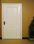 HDF molded veneer door