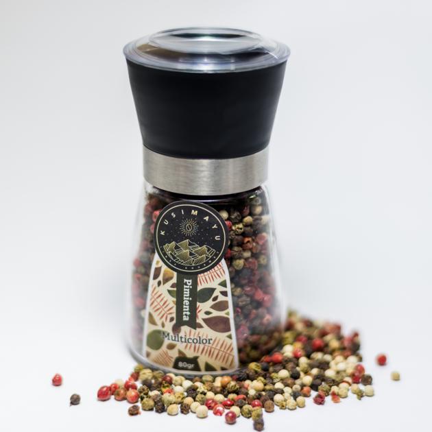 Multicolor Peppercorn Mill