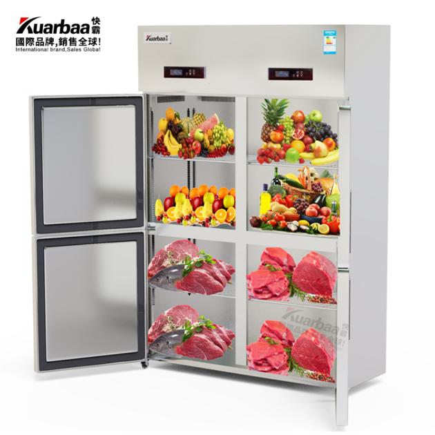 Stainless Steel Commercial Refrigerator Fresh Keeping