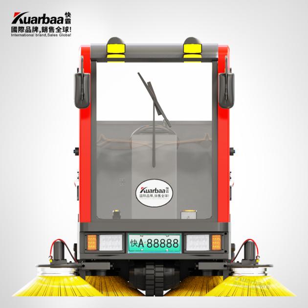 Driving Sweeper Commercial Electric Road Sweeper