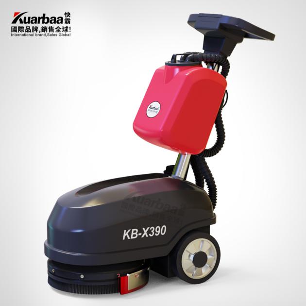 Commercial hand-push floor scrubber industrial cleaning machine hospital supermarket shopping mall f