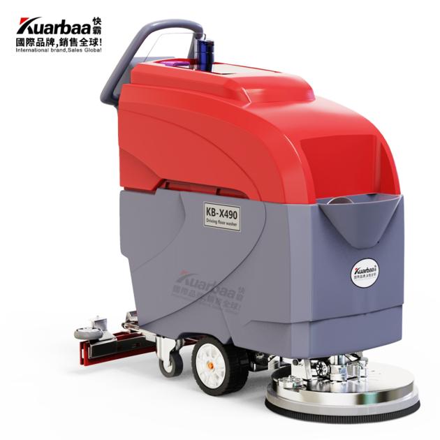 Floor Scrubbing Machine Commercial Hand Push