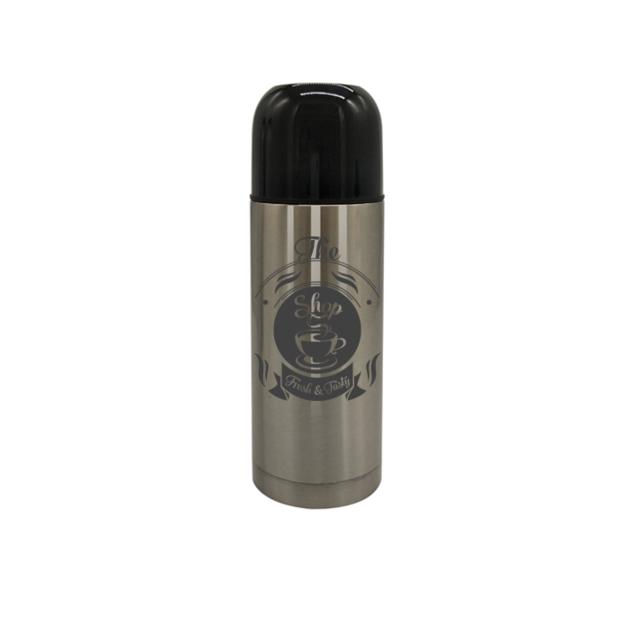 Male and female children portable bullet stainless steel vacuum cup customized gift printed logo -0.