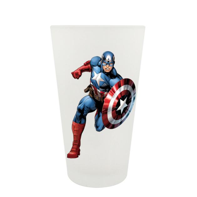 Big funnel glass mug( transparent / frosted ) - 0.45 L