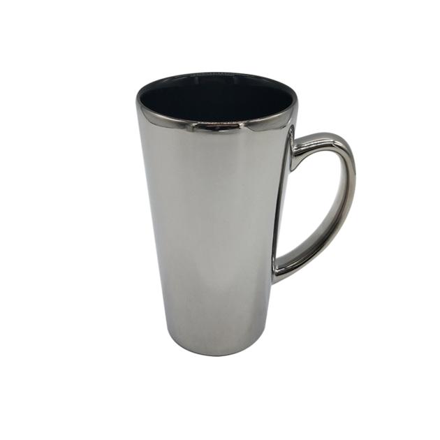 High Quality Multicolor Ceramic Electroplated Mug