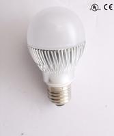 LED Bulb with 6W Lower Power Consumption and >450lm Luminous Flux, UL Certified