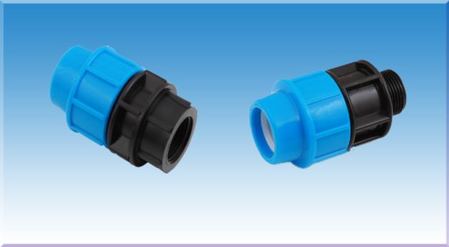 PP compression fittings