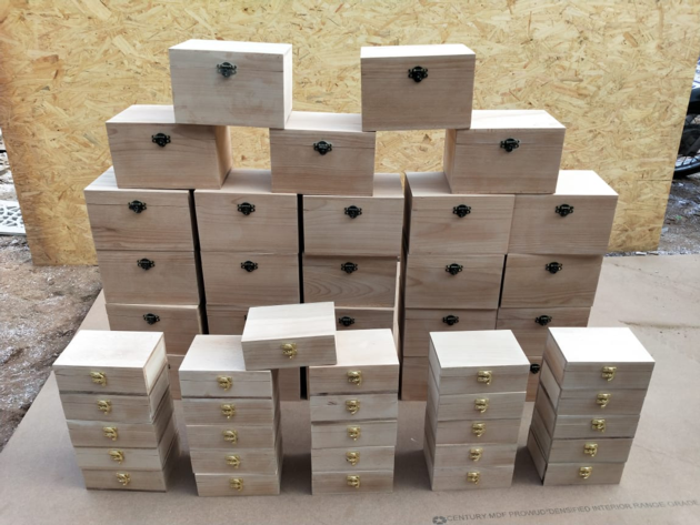 Wooden Blank Box Unfinished Box