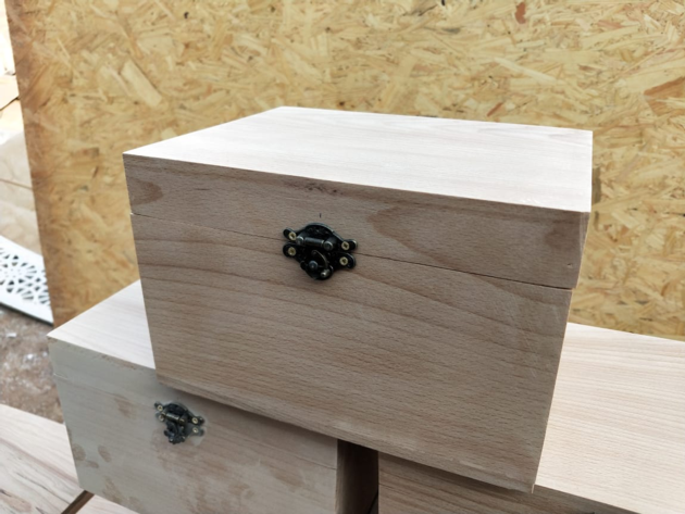 Wooden Blank Box Unfinished Box