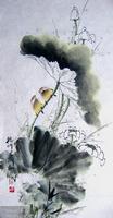 《Lotus and Birds》Chinese Art