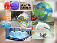 Inflatable water ball