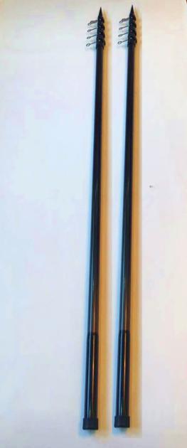 High Rigidity Carbon Fiber Outrigger Poles, 18ft Reinforced Base with Longer Serving Life