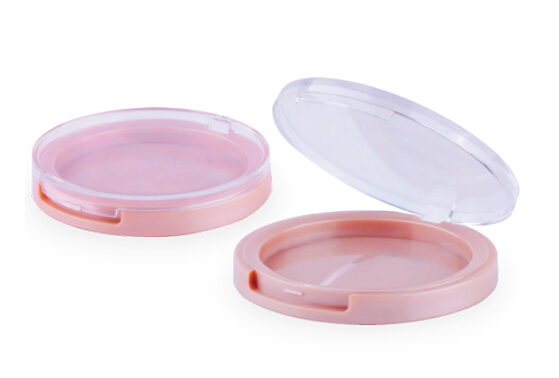 Best selling 10.8g C004A pink round Eyeshadow Case