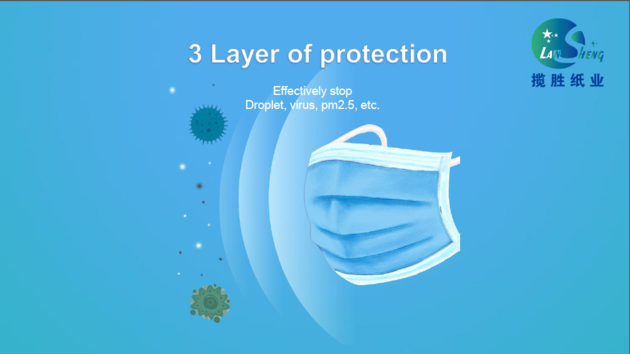 3 PLY DISPOSABLE FACE MASKS