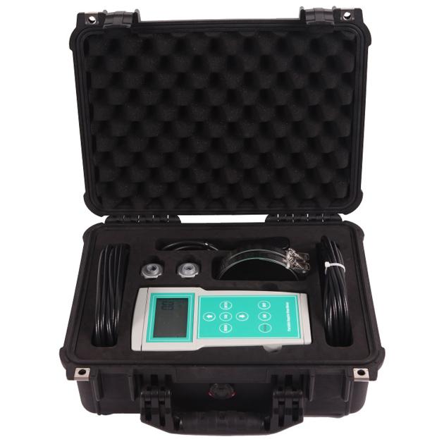 clamp on handheld doppler ultrasonic flow meter for sea water