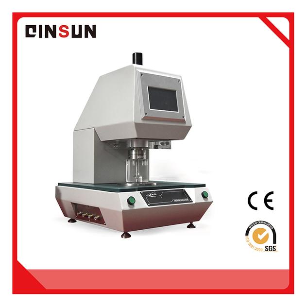Pneumatic automatic bursting strength tester