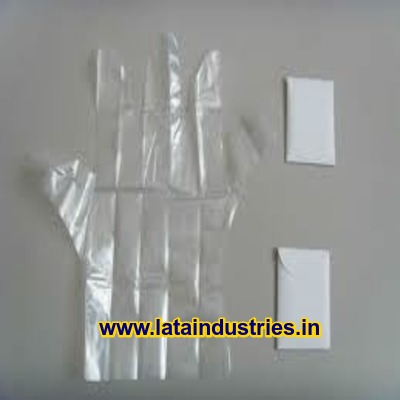 Plastic Hand Gloves Pair Packing