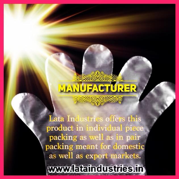 Plastic Disposable Hand Gloves