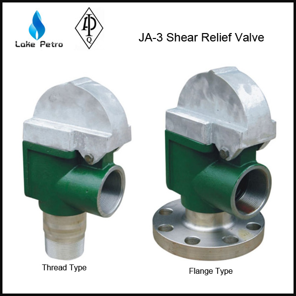 Mud pump type JA-3 shear relief valves for sale