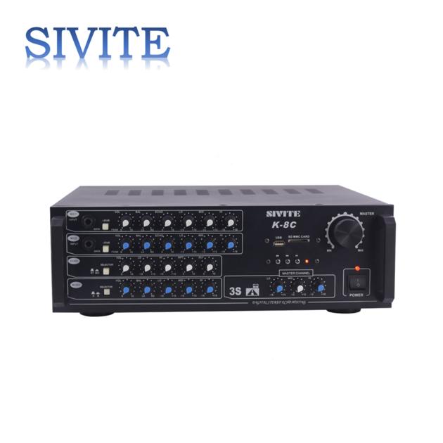 SIVITE 'outdoor sound system professional power mixer amplifier K8C 