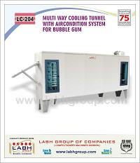 LC-204: Multi Way Cooling Tunnel With Aircondition System For Bubble Gum