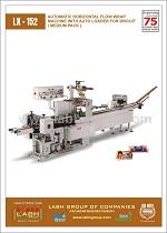 LX-152: Automatic Horizontal Flow Wrap Machine With Auto Loader For Biscuit (Medium Pack)