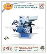 LX-292 Automatic High Speed Cut And Twist Wrapping Machine For Toffee
