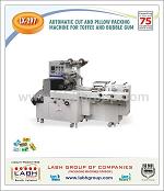 LX-297: Automatic Cut And Pillow Packing Machine For Toffee And Bubble Gum