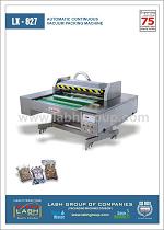 LX-827: Automatic Continuous Vacuum Packing Machine