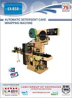 LX-858: Automatic Detergent Cake Wrapping Machine
