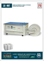 LX-887: Semi Automatic Table Top Box Strapping Machine