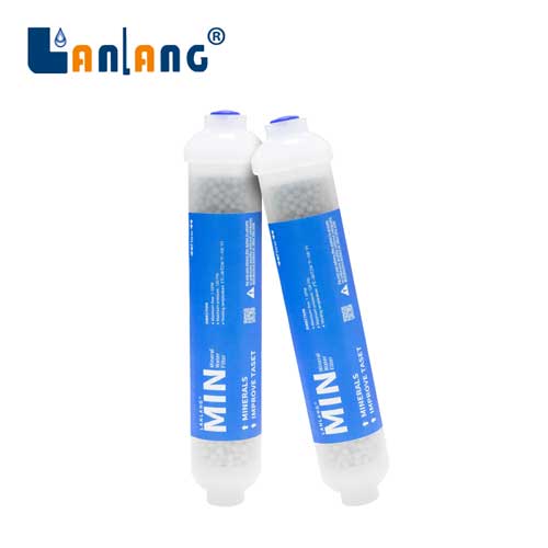 Inline mineral water filter cartridge customize